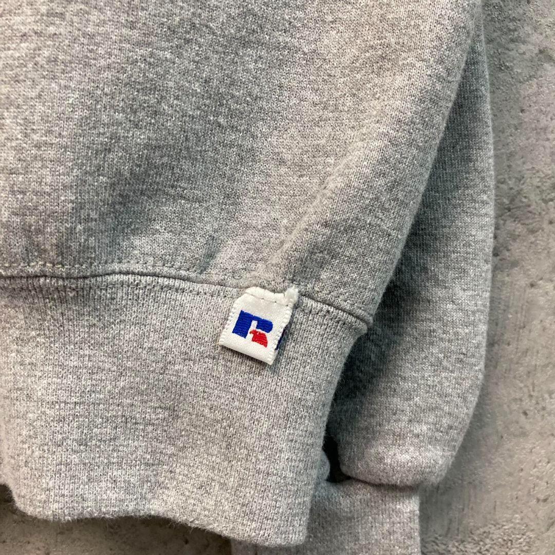 USA製☆古着☆【カレッジ チーム スウェット】大学 刺繍ロゴ メンズXL