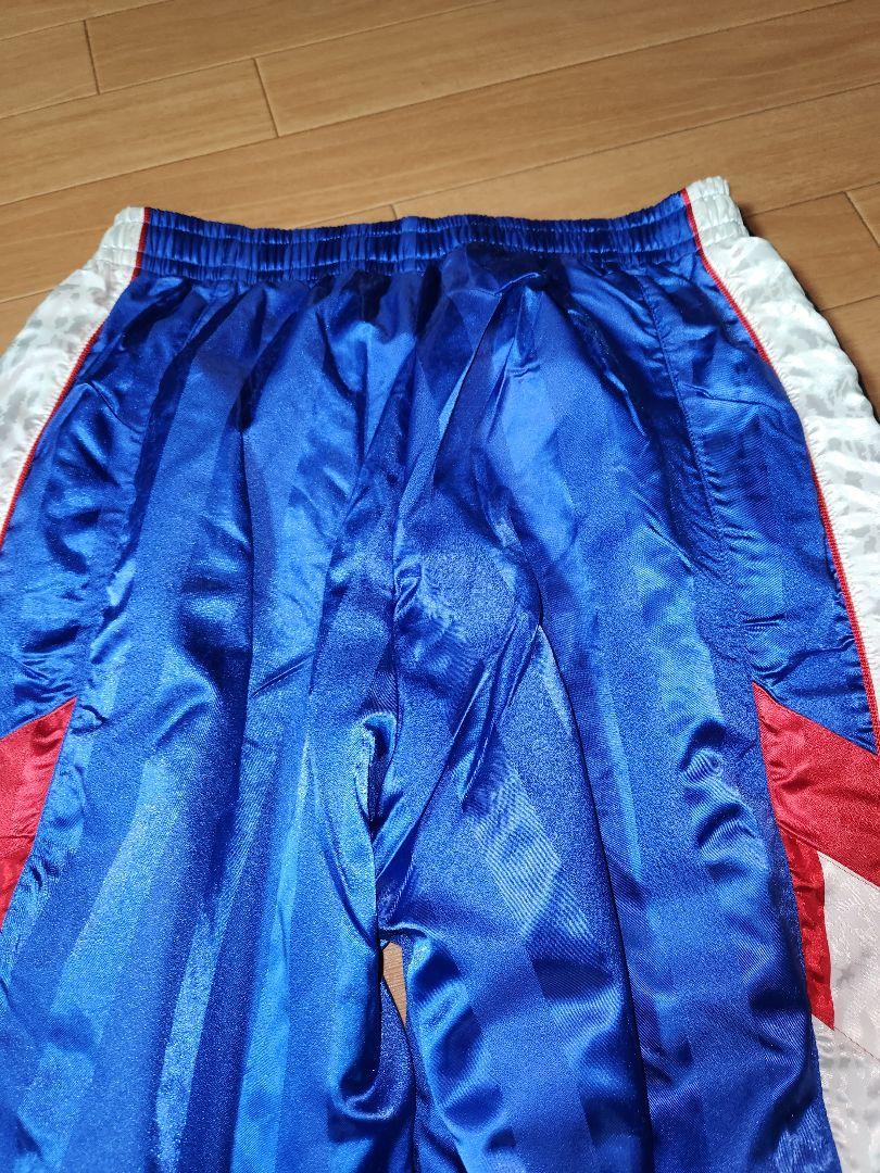 90s　asics アシックス　メンズ　ウィンドブレーカー　上下　トリコロール