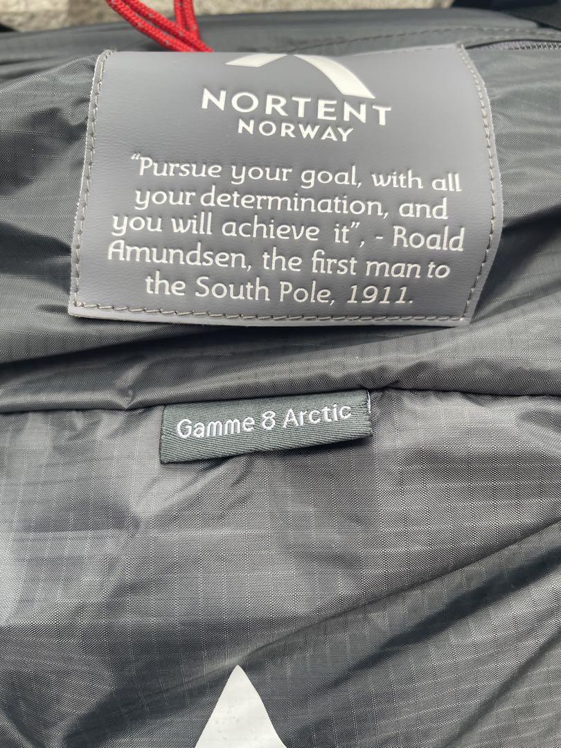 NORTENT Gamme8 Arctic と専用インナーテントセット