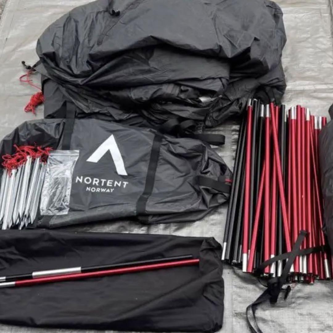 NORTENT Gamme8 Arctic と専用インナーテントセット