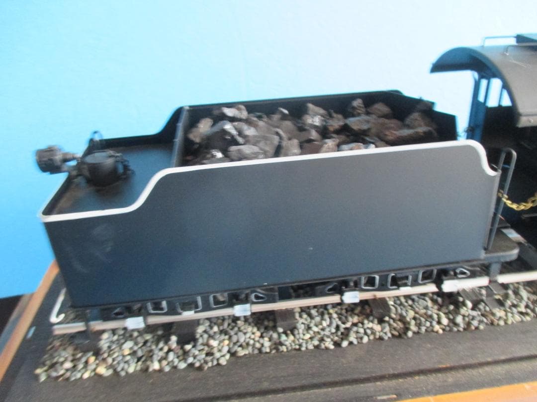 大型鉄道模型◎C571 1/30 蒸気機関車SL◎駆動式約77cm