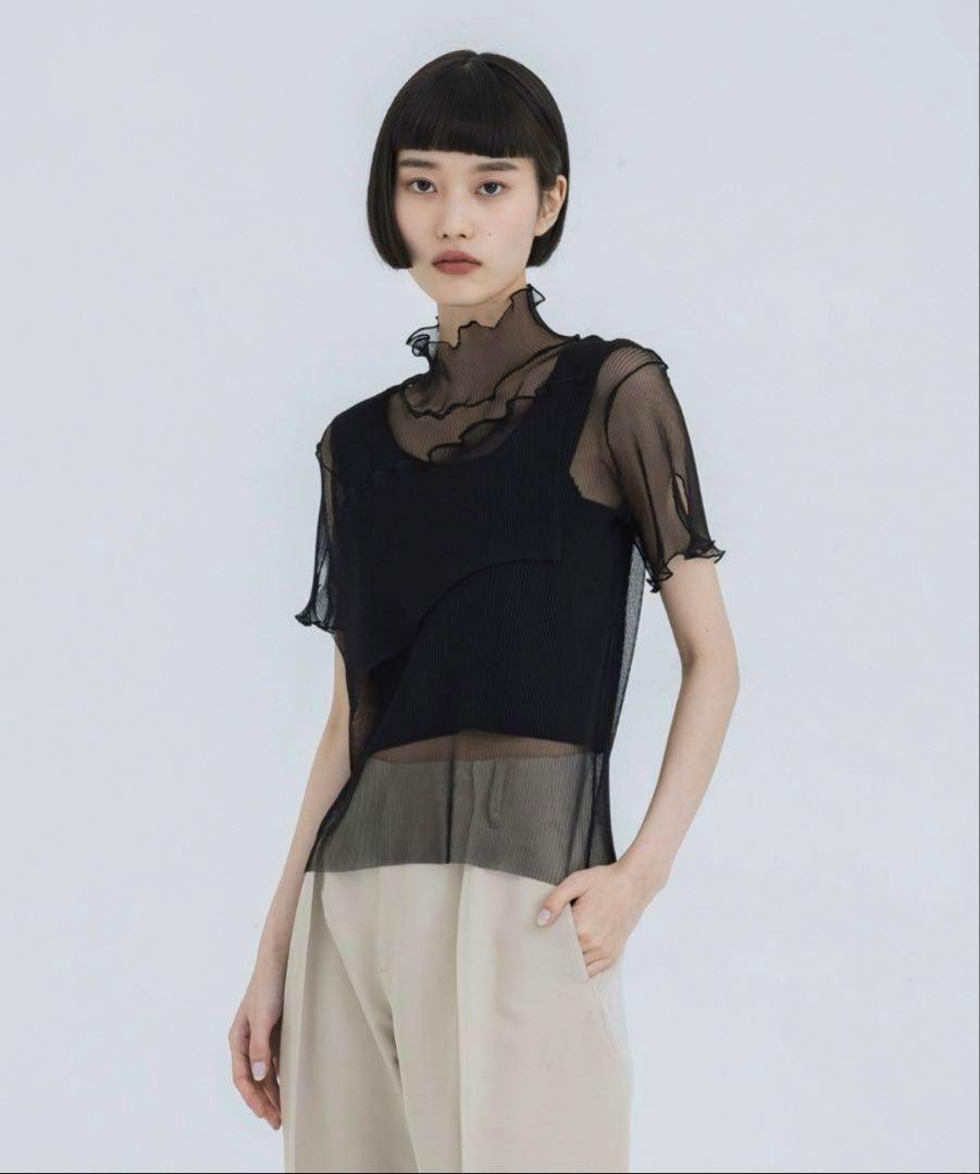 kotoha yokozawa 24ss シアーレイヤードトップス