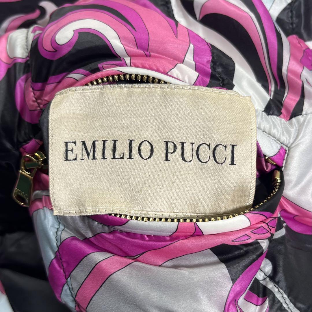【極美品】EMILIO PUCCI エミリオプッチ ダウンベスト リバーシブル 画像8