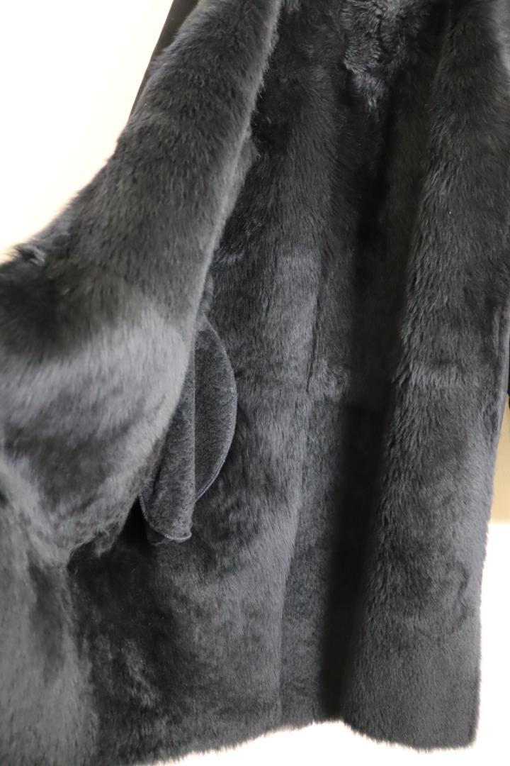 定価35万 セオリー SHEARING リバーシブル ムートン コート S