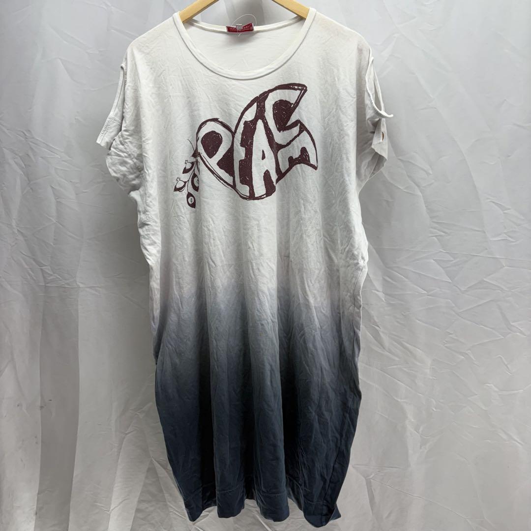 $ vivienne Westwood クルーネック半袖ロングワンピースサイズ2