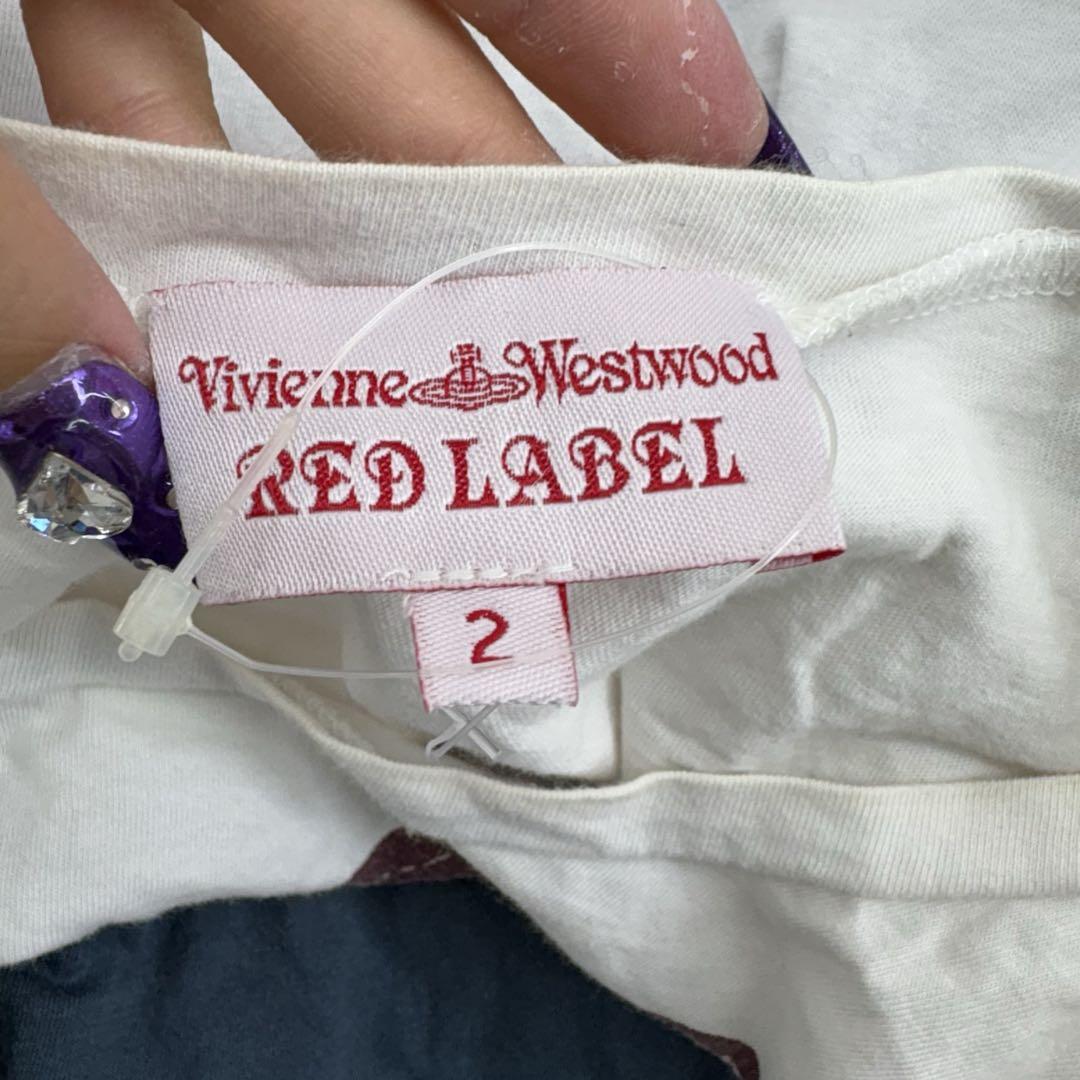 $ vivienne Westwood クルーネック半袖ロングワンピースサイズ2 vivienne Westwood クルーネック半袖ロングワンピースサイズ2