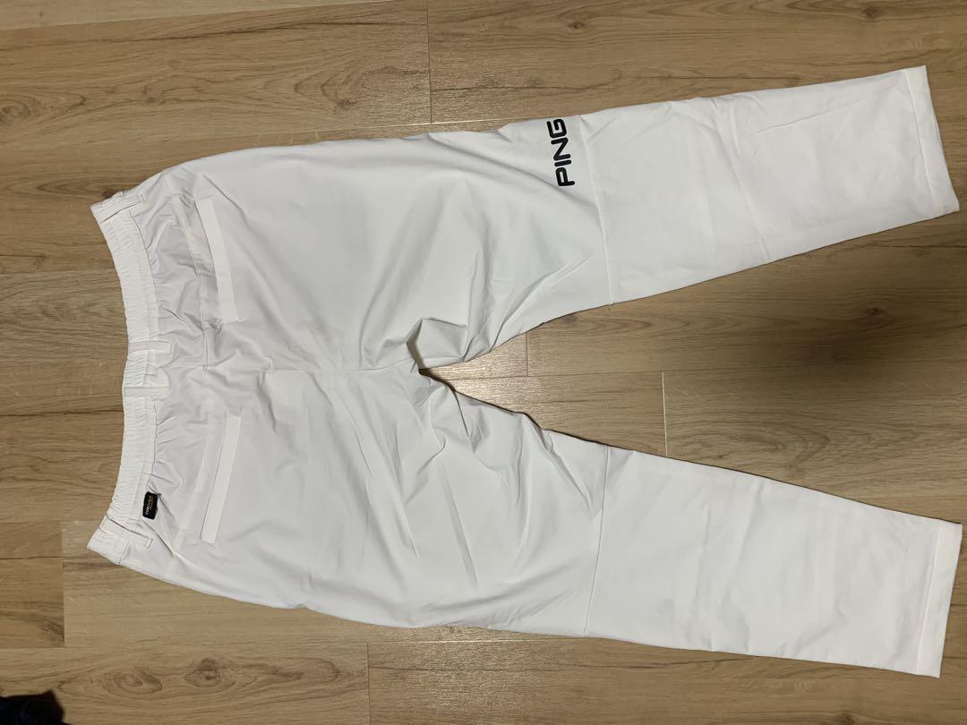 PING CORDURA ゴルフパンツ ホワイト PING CORDURA ゴルフパンツ ホワイト メンズウェア