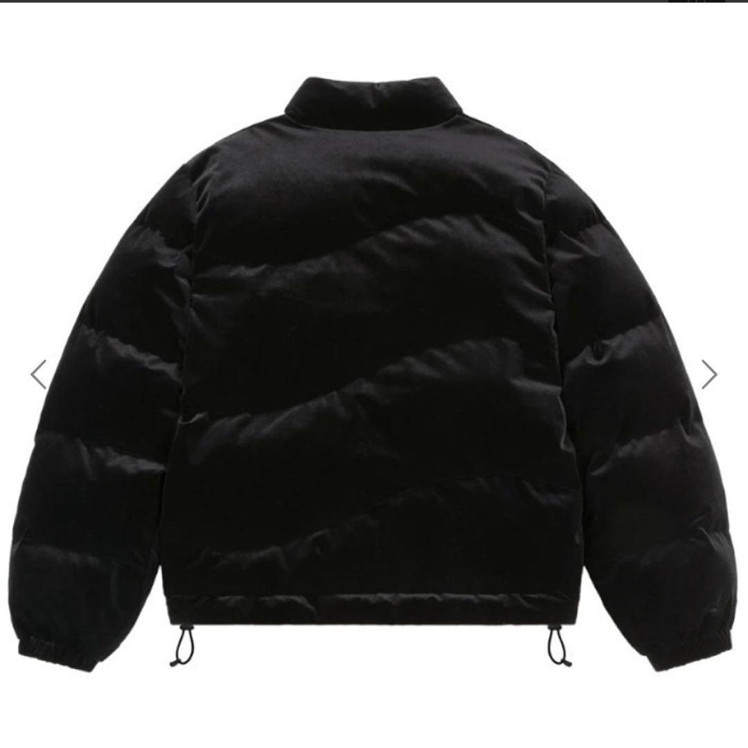 DIME VELVET QUILTED PUFFER ベロア ダウン