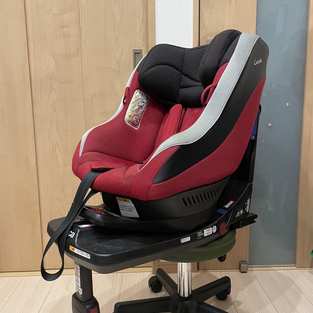 アップリカ クルリラ isofix モアレレッド チャイルドシート