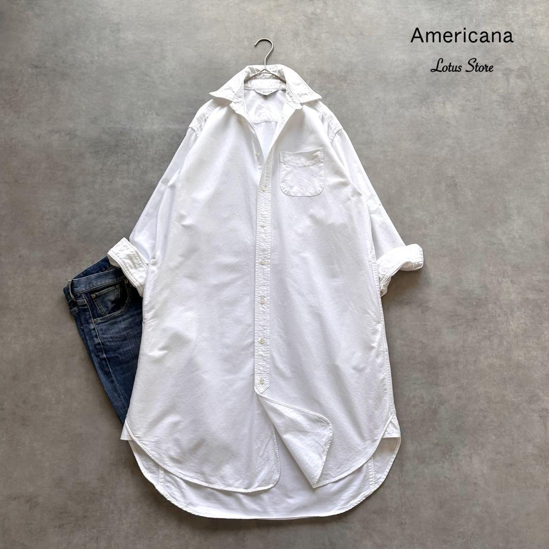 Americana(アメリカーナ)オックスコットンワンピース
