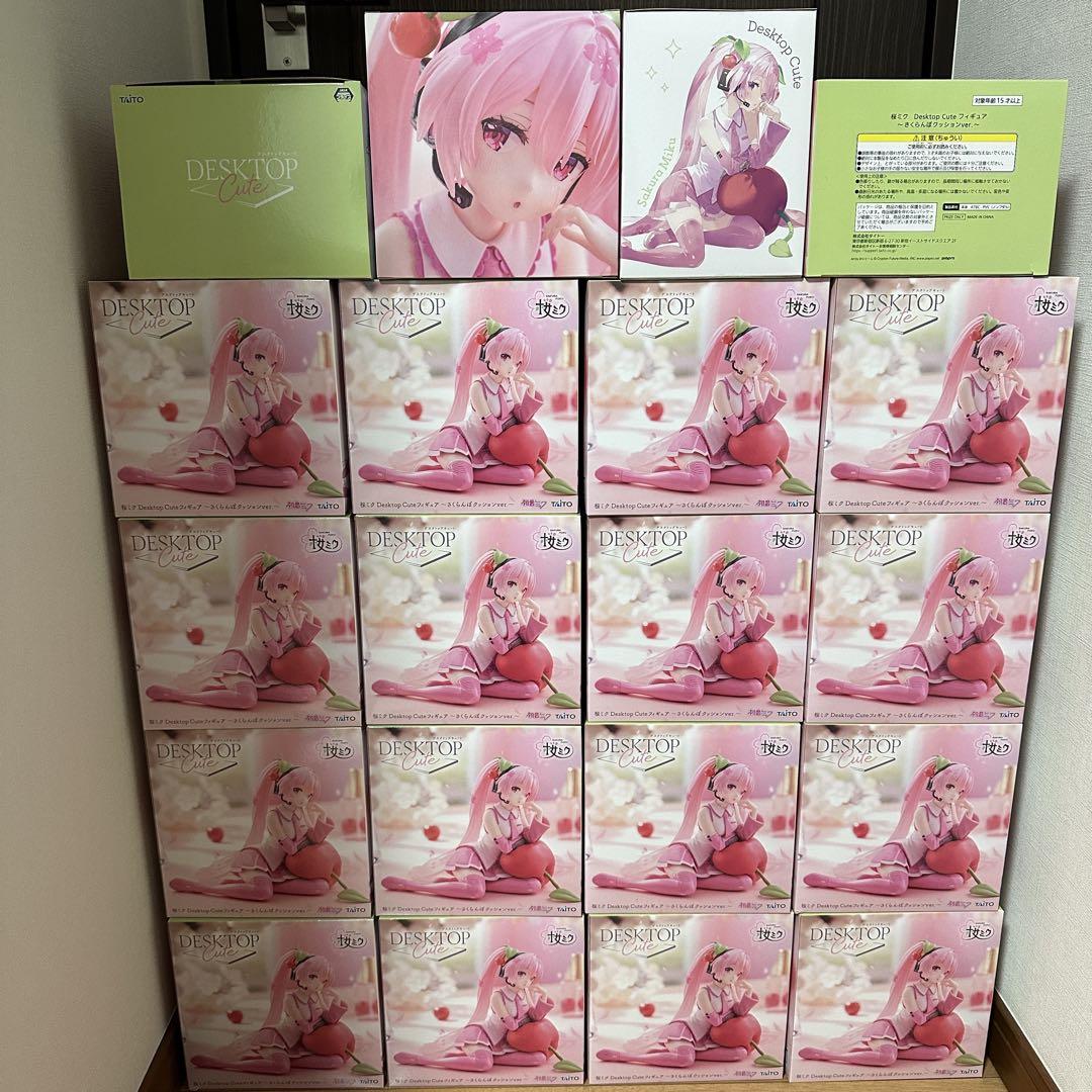【未開封】Desktop Cute 桜ミク さくらんぼ 20個