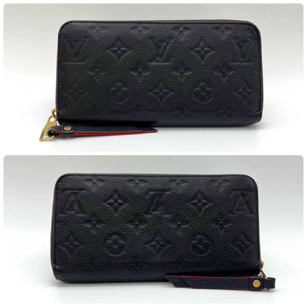 美品 ルイヴィトン アンプラント 新型ジッピーウォレット長財布