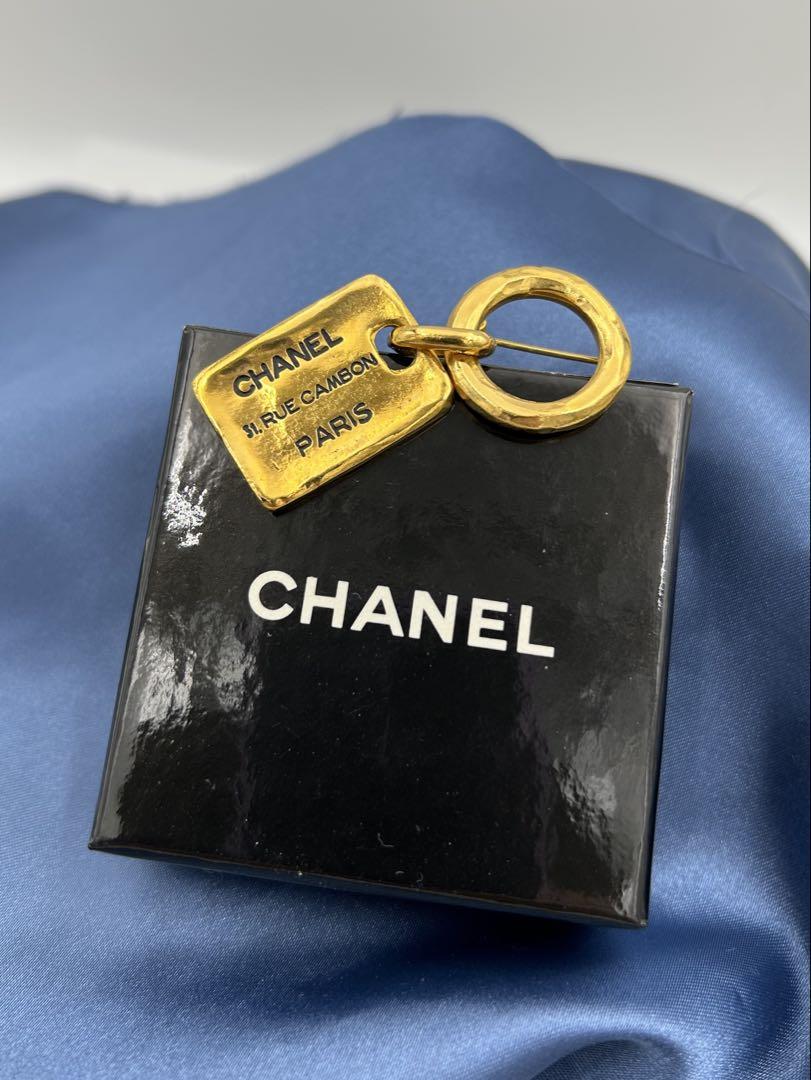 CHANEL シャネル ココマーク 31 プレート　ブローチ　アクセサリー　箱付