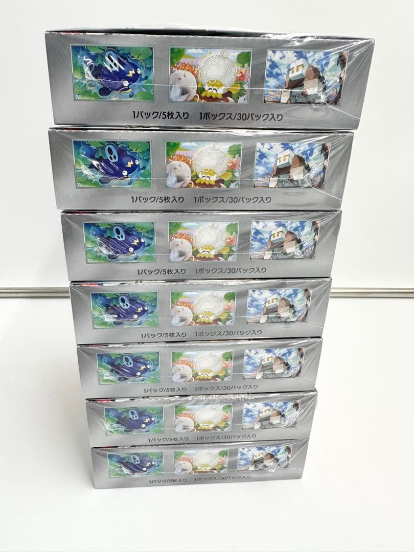 ポケモンカードクレイバーストシュリンク付き7BOX ポケモンカードクレイバーストシュリンク付き7BOX