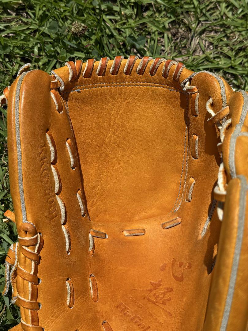 ハイゴールド　心極　右投げ用グローブ