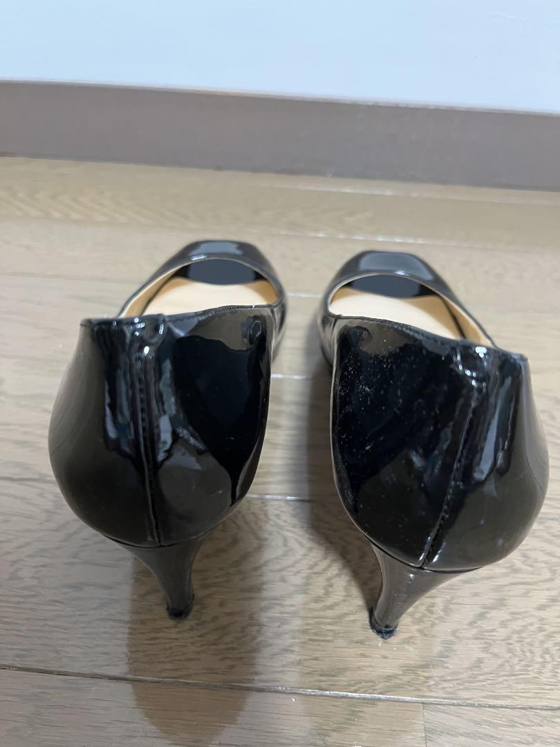 コールハーンDRADO PLATFORM PUMP:BLACK PATE