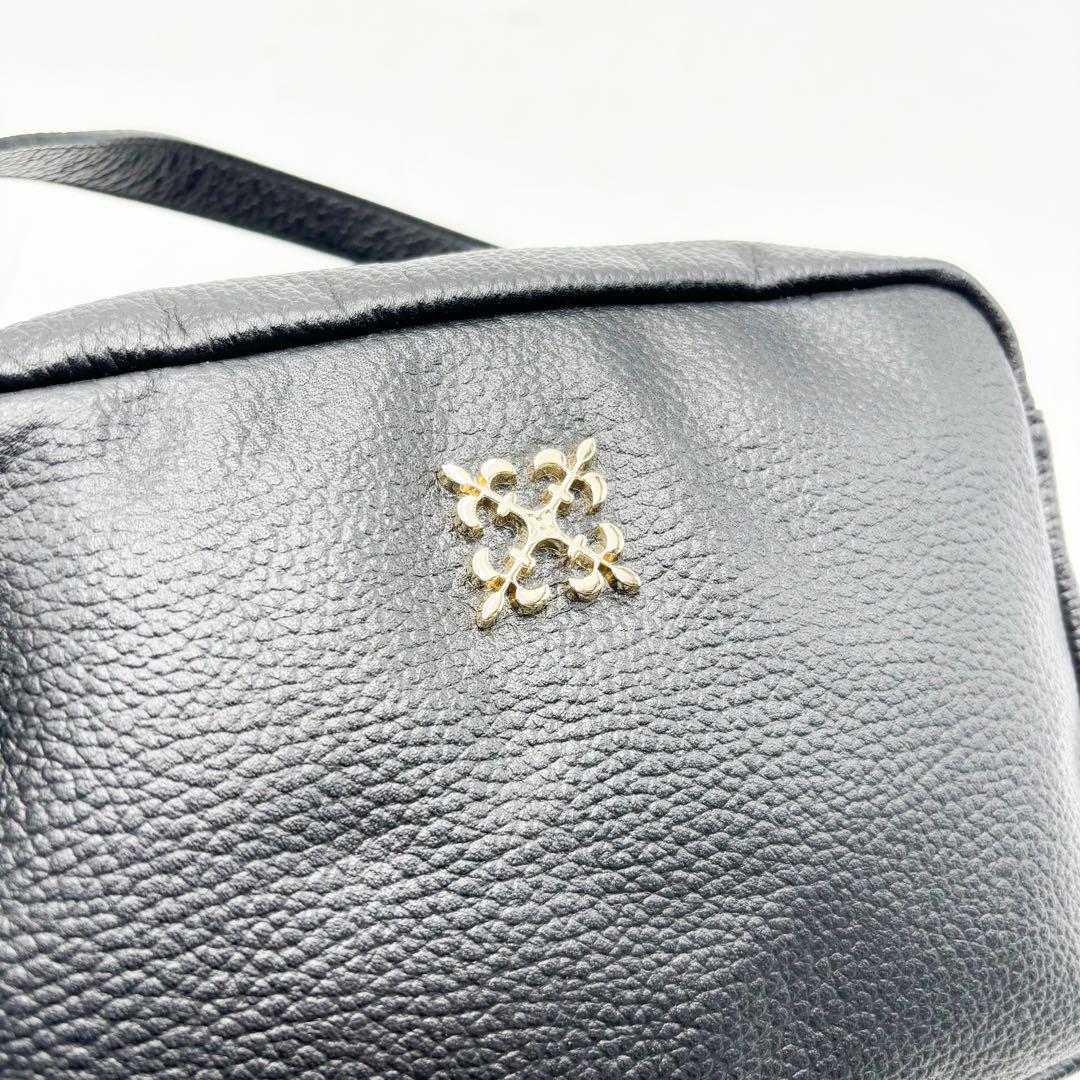 極美品✨ ラシット　russet ショルダーバッグ シボ革 2way ブラック