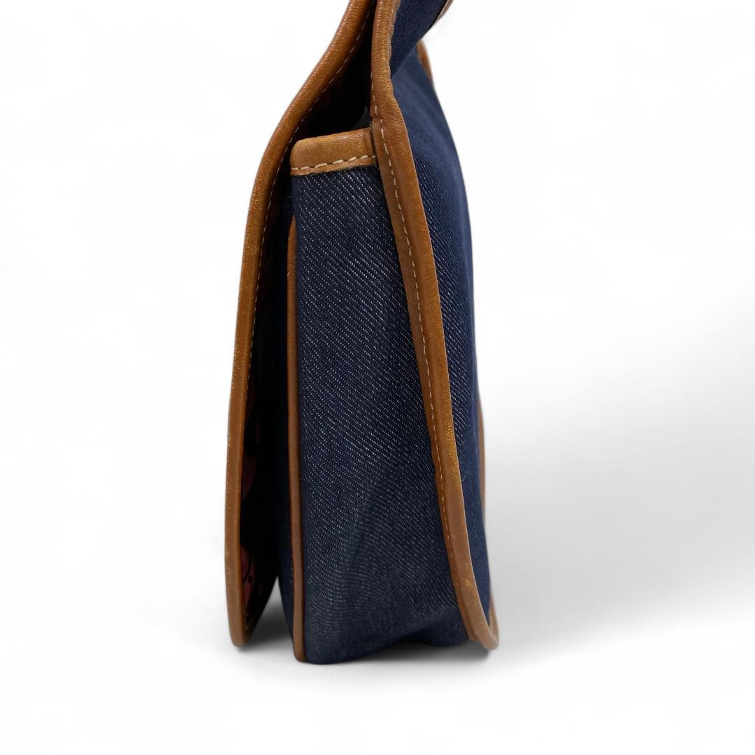 【美品】COACH コーチ デニム ショルダーバッグ 6867 【美品】COACH コーチ デニム ショルダーバッグ 6867