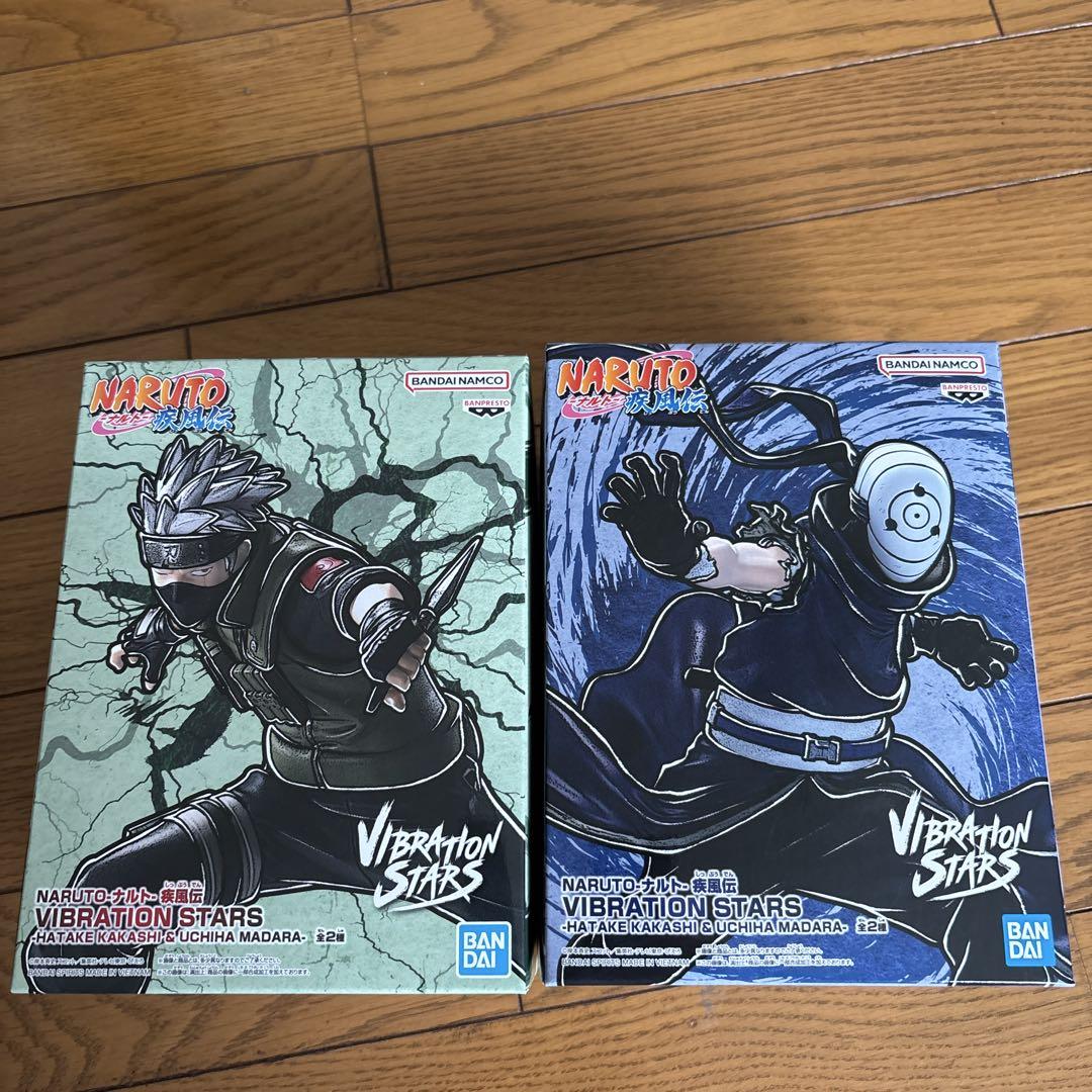 BANPRESTO - NARUTO VIBRATION STARS はたけカカシうちはマダラ 2種 NARUTO VIBRATION STARS うちはマダラ・はたけカカシ - メルカリ
