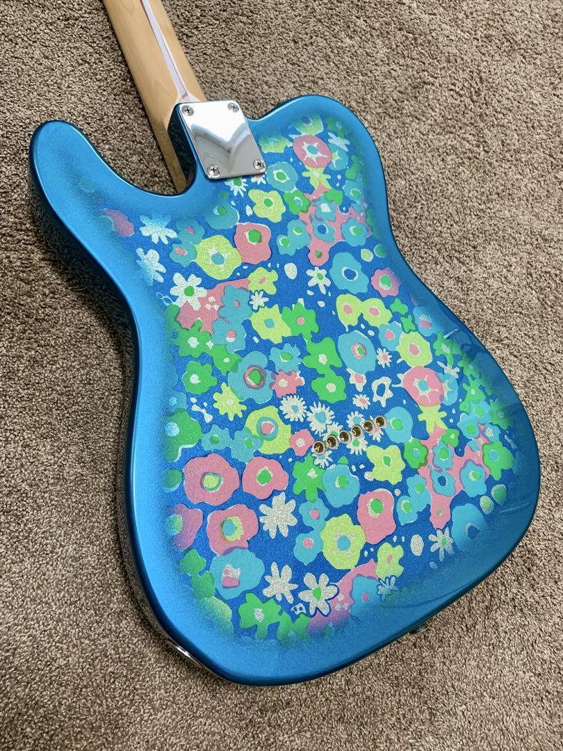Fender Japan TL69 ブルーフラワー テレキャスター MIJ