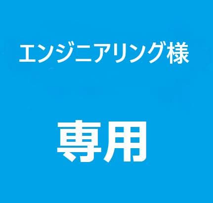 エンジニアリング様専用