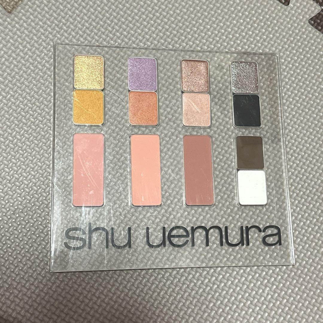 shu uemura アイシャドウ チーク パレット　ケース付き shu uemura - shu uemura チーク アイシャドウ パレットの通販