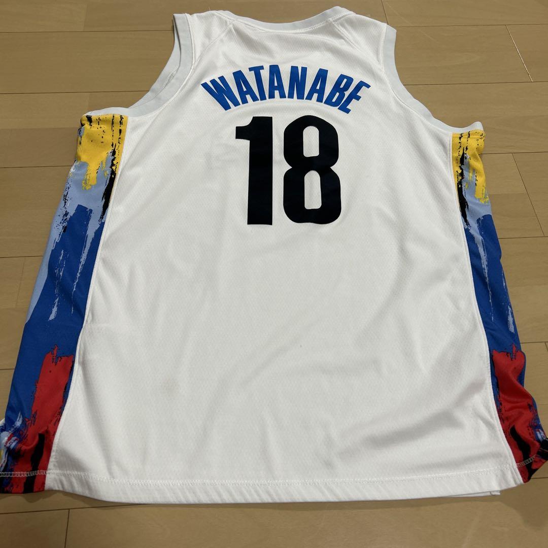 T*2様 ユニホーム　渡邊雄太　18 ブルックリンネッツ　日本代表　バス