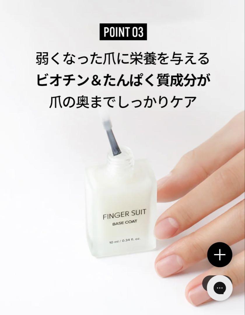フィンガースーツ　プレスオンネイル　7点セット