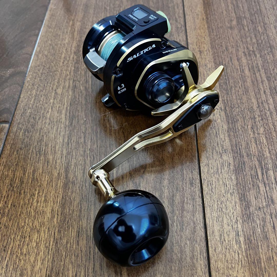 【美品】Daiwa ソルティガ SALTIGA IC300 カウンター