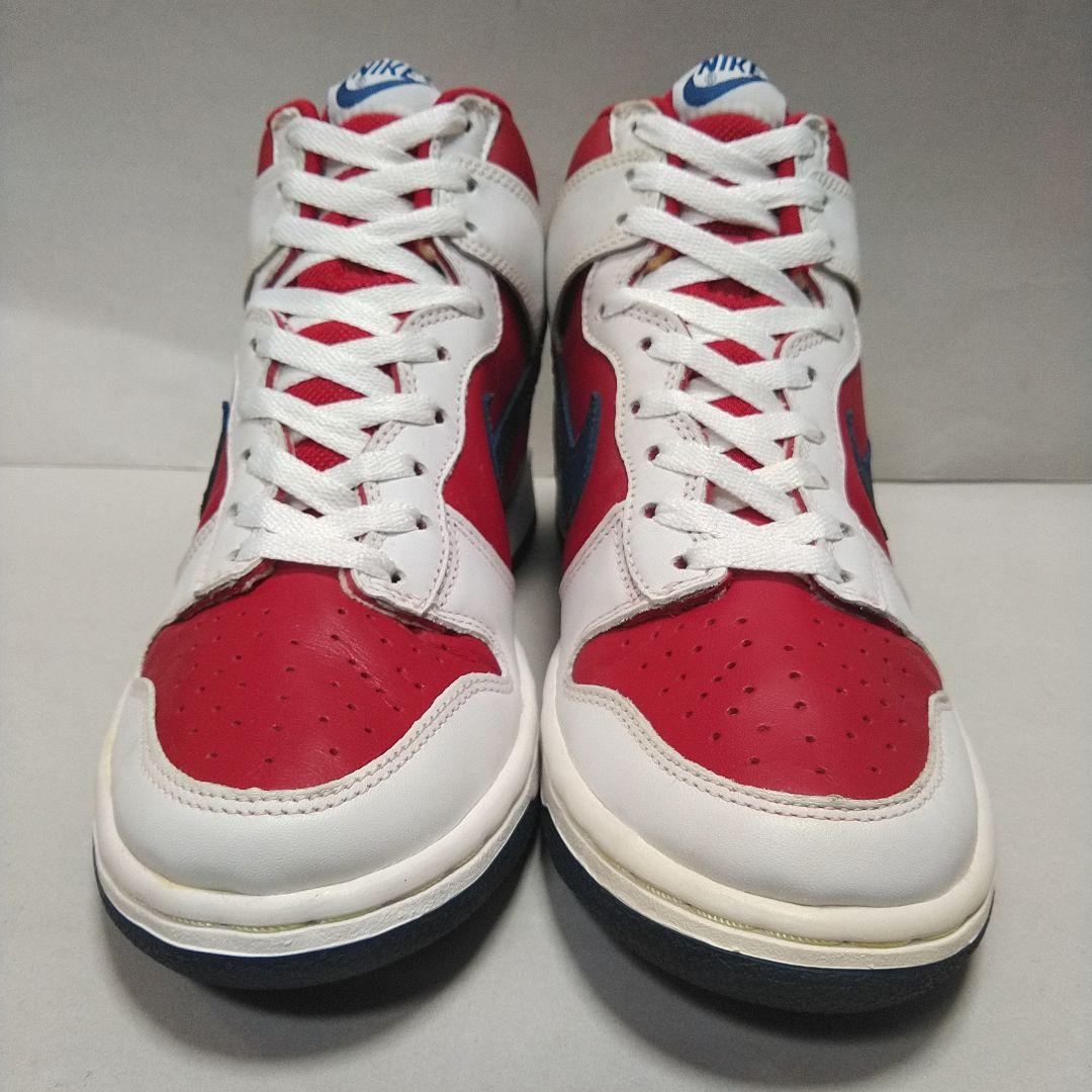 人気のファッションブランド！ NIKEナイキ2003年DUNK HIGHダンクハイ26.5トリコロール新品箱付 シューズ(男性用)
