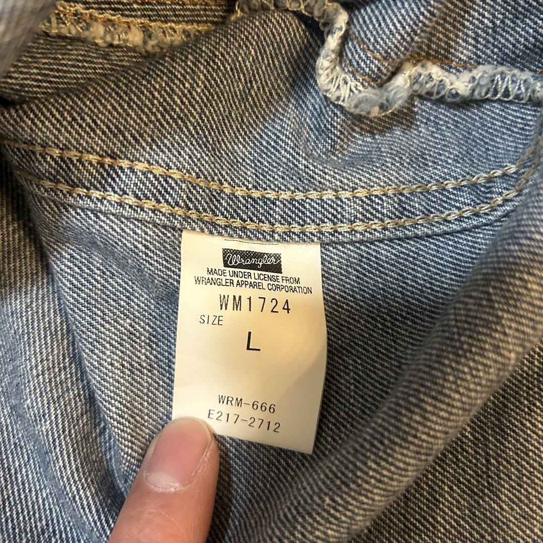 WRANGLER デニムジャケット　復刻124mj
