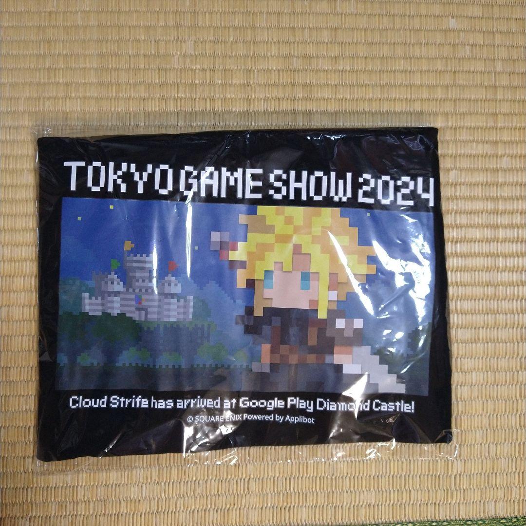 TGS2024 Google FF7 クラウド Tシャツ 未開封 TGS2024 google play Tシャツ クラウド FF7