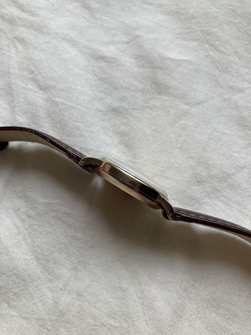 美品 SMITHS DE LUXE 金無垢ヴィンテージ時計 1965年製