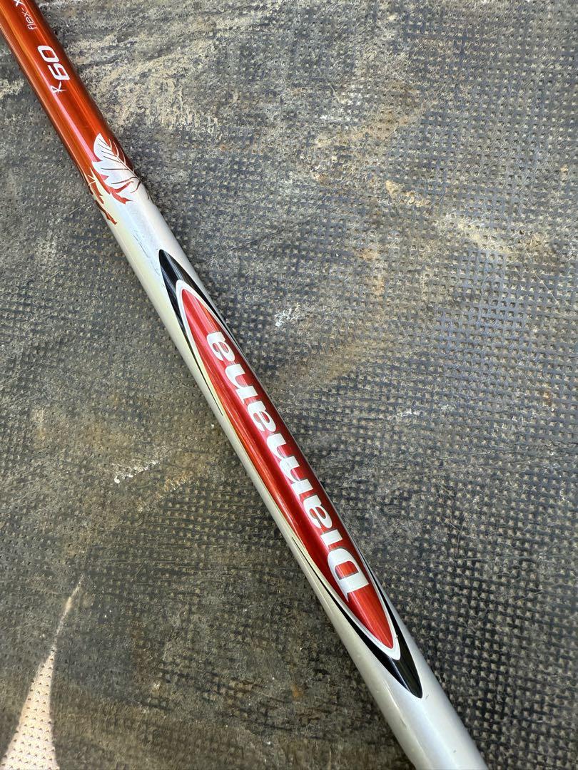 TITLIESTドライバーシャフトdiamana R60 赤マナフレックス　x