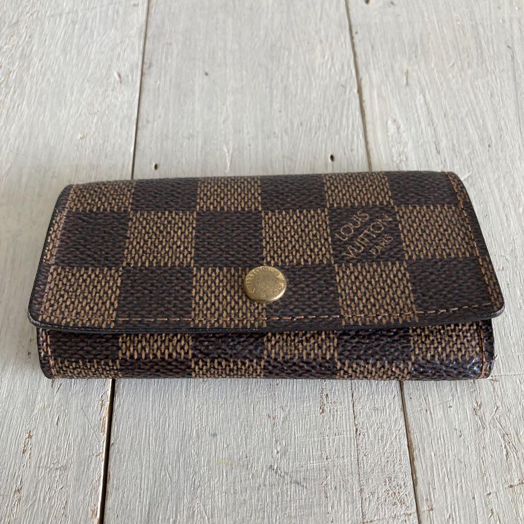 LOUIS VUITTON ルイヴィトン キーケース ミュルティクレ4 ダミエ