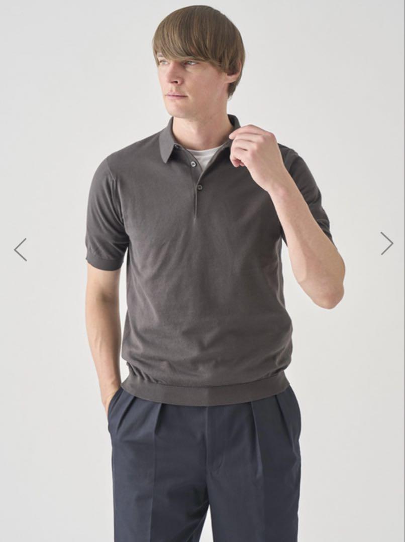 JOHN SMEDLEY REID MENS SHIRT ジョンスメドレー