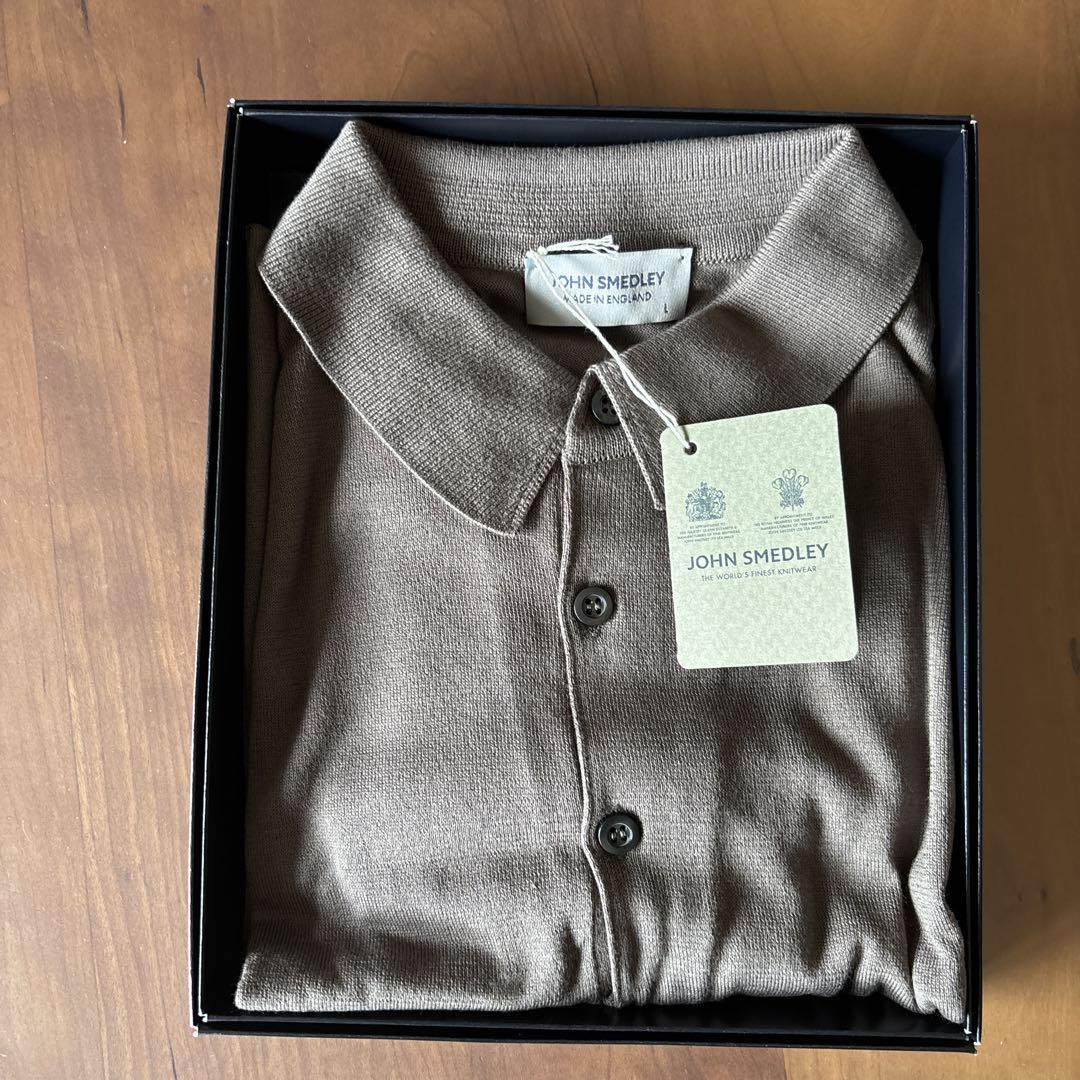 JOHN SMEDLEY REID MENS SHIRT ジョンスメドレー