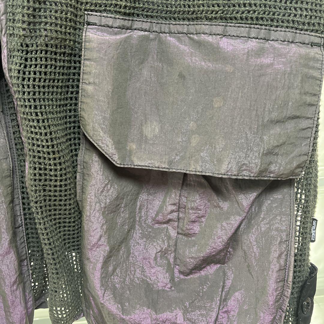 トップス STONE ISLAND SHADOW PROJECT MESH VEST