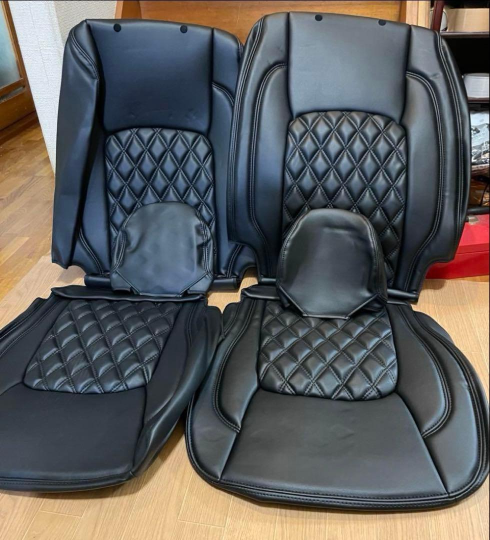 ハイエース シートカバー 新品 高級シートカバー テールランプ ヘッドライト