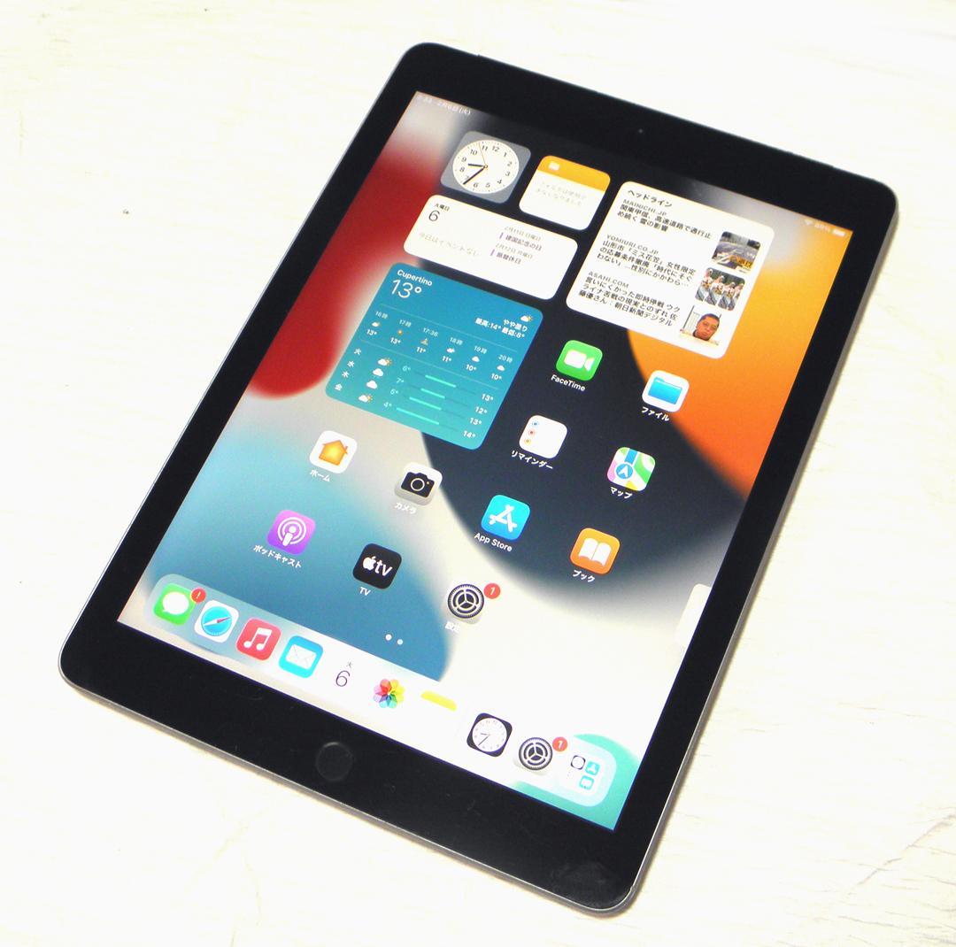 8165 電池最良好 比較的美品 iPad6 第6世代 32GB WIFIモデル