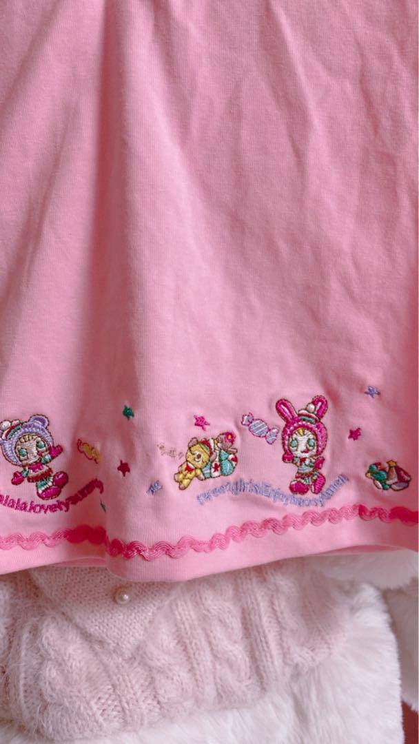 メゾピアノ風 セーラー服 ベリエちゃん Tシャツ 平成女児 ミミポポ 160