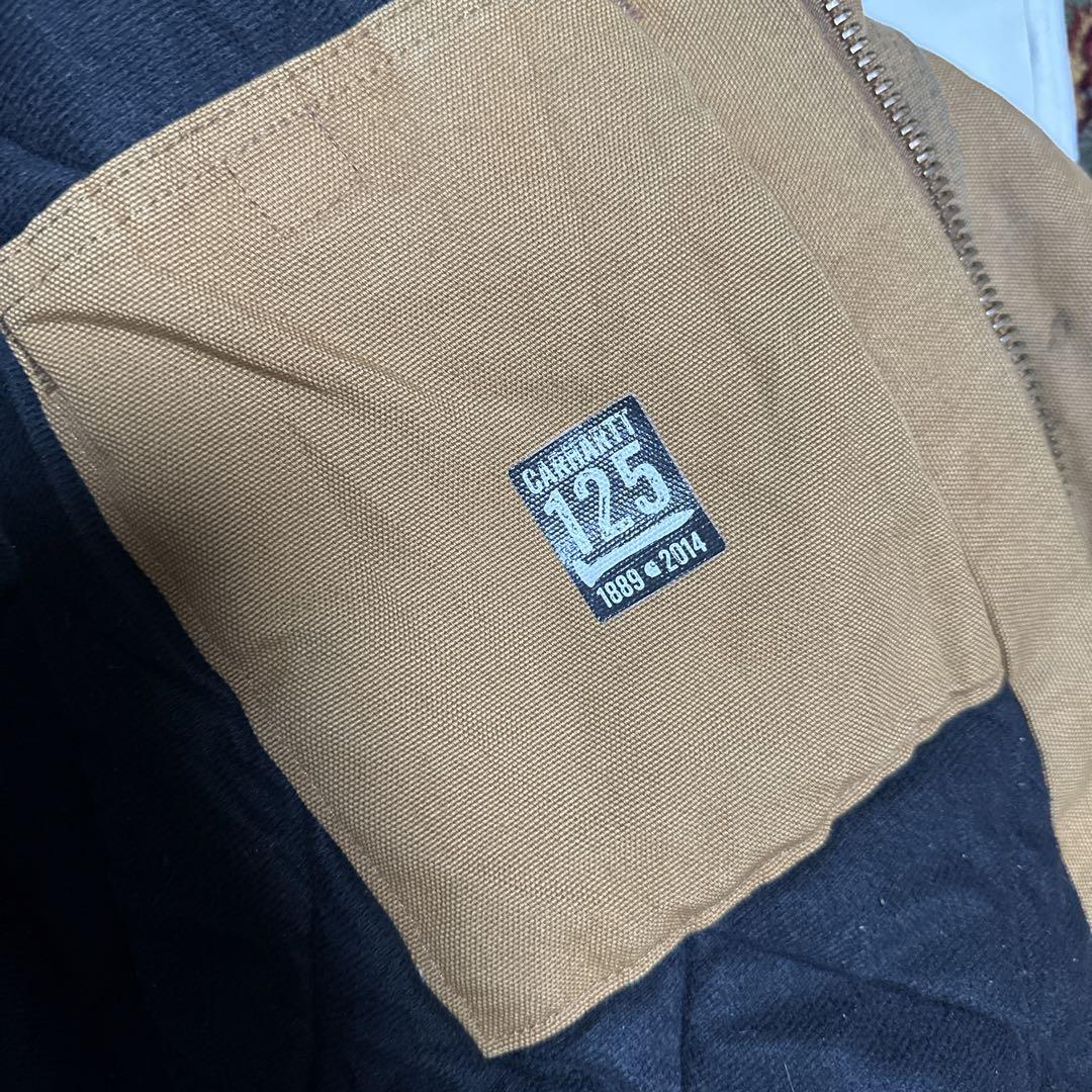 4XL 渋ダメージ　USA製carhartt カーハートアクティブジャケット