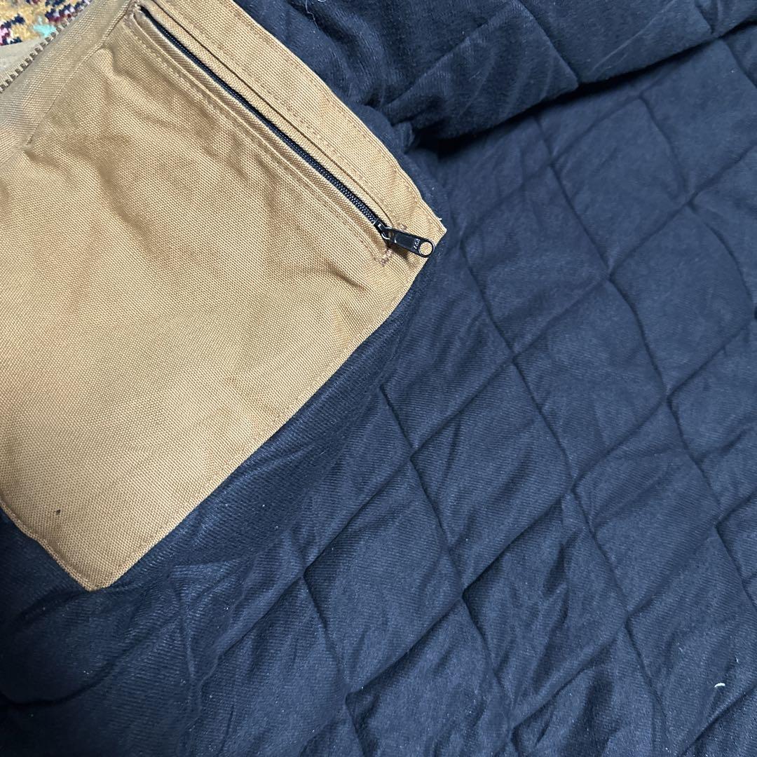 4XL 渋ダメージ　USA製carhartt カーハートアクティブジャケット