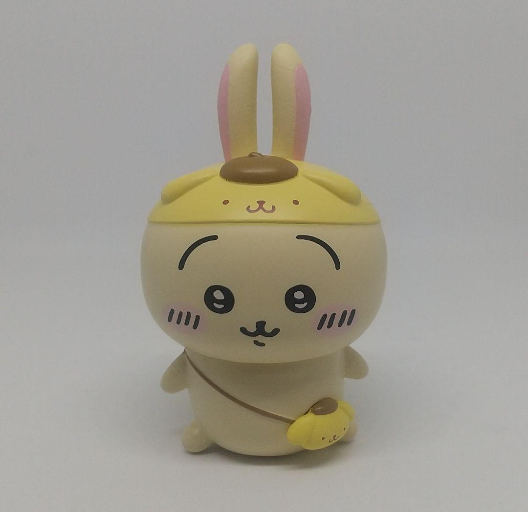 ちいかわ サンリオ シークレットフロッキー マスコット うさぎ ポムポムプリン ちいかわ×サンリオ】シークレットフロッキーマスコット うさぎ