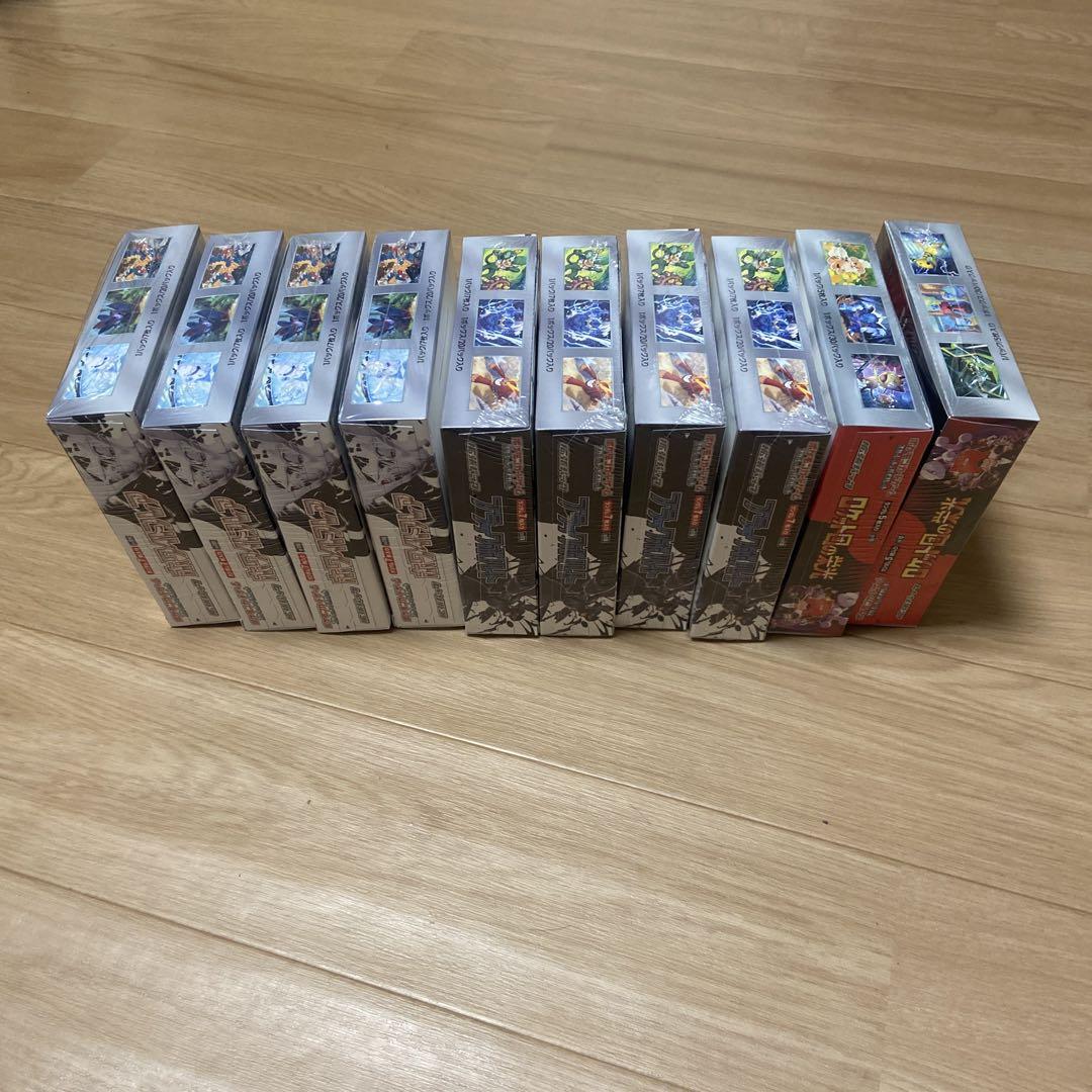 ブラックボルト　ホワイトフレア　各4BOXロケット2BOXシュリンク付き
