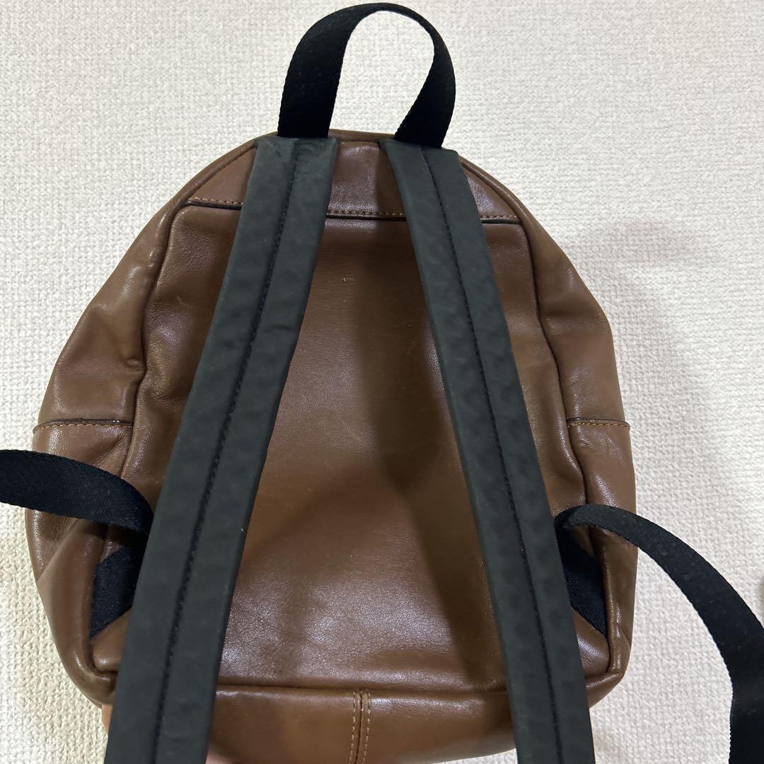 お得な情報満載 COACH ロゴ柄リュック コーチ ミニリュック バッグ
