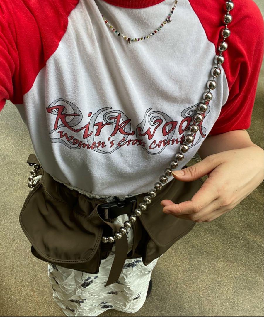 sanself ナイロンベルト ボディバッグ カーキ サンセルフ グリーン