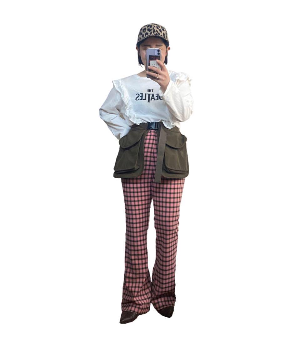 sanself ナイロンベルト ボディバッグ カーキ サンセルフ グリーン
