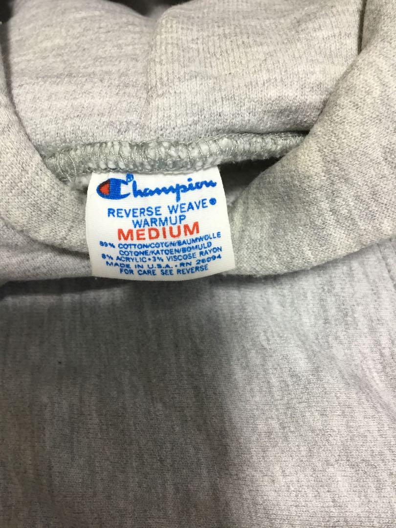 (美品) 80s Champion reverse wave オリジナル Champion 80s reverse wave トリコタグ フーディー M