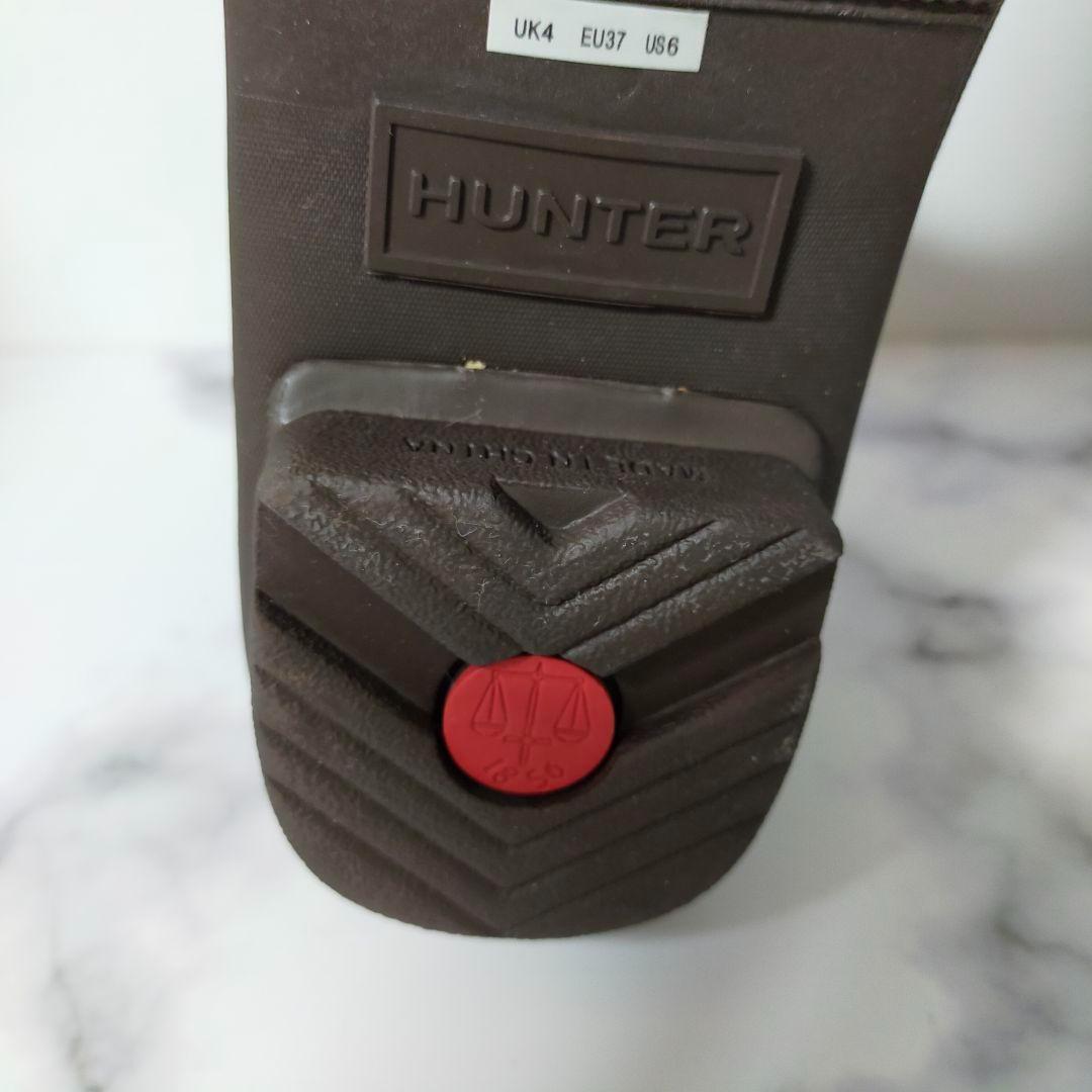【極美品】HUNTER　定番　レインブーツ　サイドゴア　チェルシーブーツ